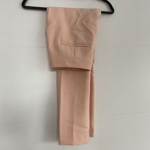 Zara Basic Blush Pink Trousers Size 4